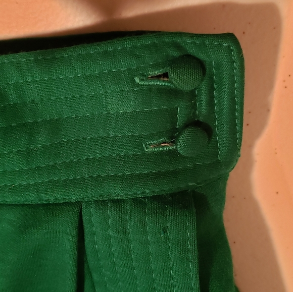 Jaeger vintage green skirt US Size 2 - Picture 2 of 7